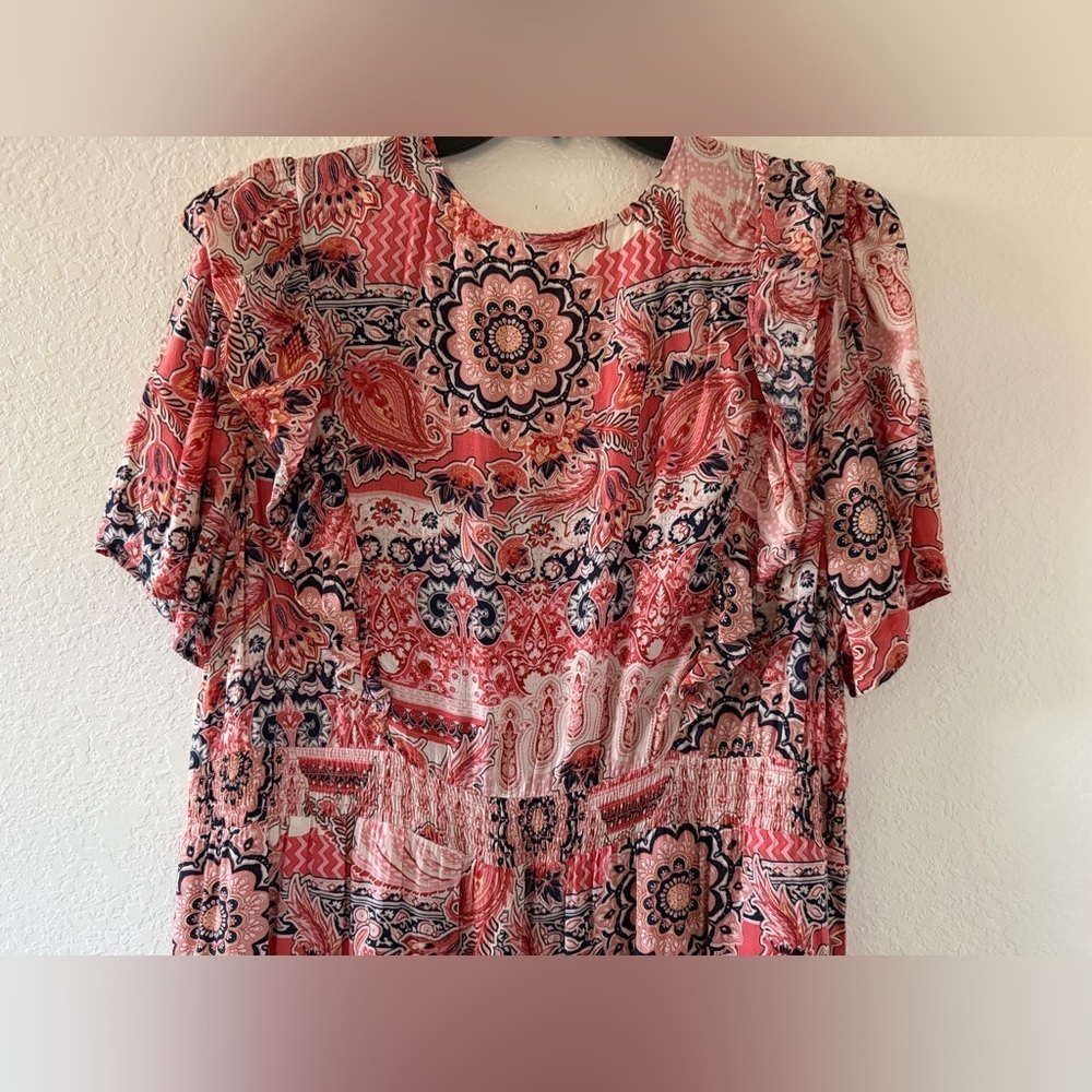 Nurture By Westbound Chic Floral Midi Dress in Size-2X - Picture 7 of 11